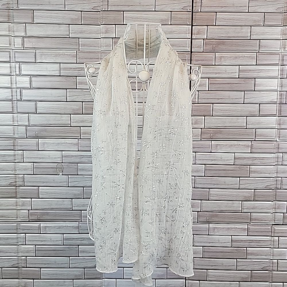 Lavello snowflake scarf One Size